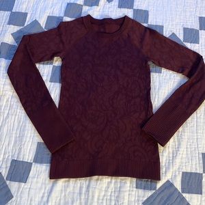 EUC Lululemon Long-sleeve Shirt. Women’s XS (0-2)